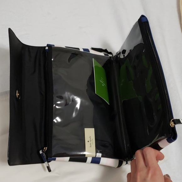 Kate Spade tote cosmetic bag - Picture 3 of 6